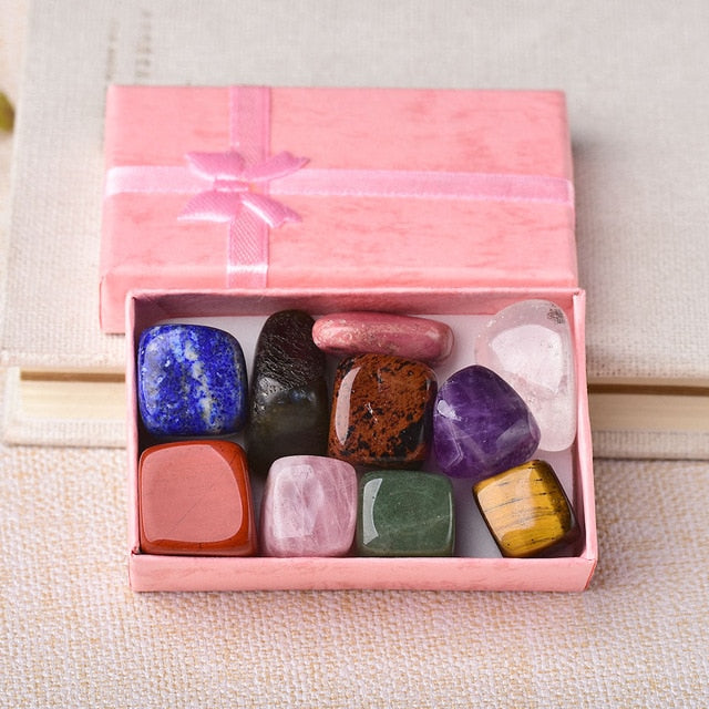 Natural Stone BOX (Chakras Healing)