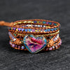 Rainbow Hearts bracelet